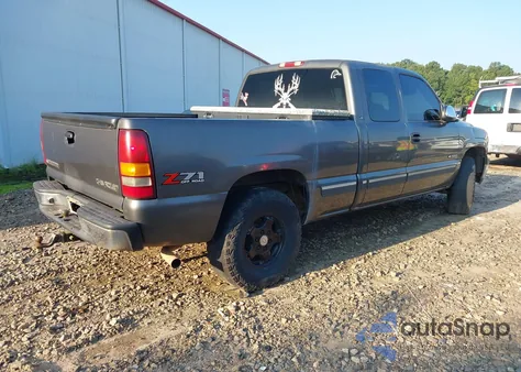 2000 Chevrolet Silverado 1500 Ls from USA, damaged, VIN 1GCEK19T1YE403809